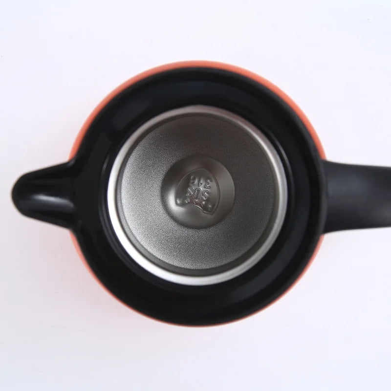 800 Large-capacity Kettle Coffee Pot Thermal Insulation Portable Teapot Coffee Filter Coffeeware with Temperature Display