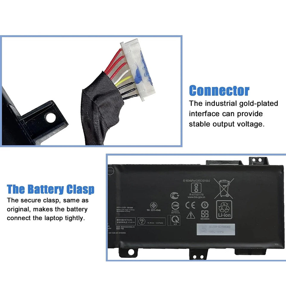 C41N1906-1 90Wh Laptop Battery for ASUS TUF Gaming A15 FA506 FA506II FA506QR 2021 F15 FX506 FX506H FX506HM FX506L FX506LH A17