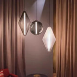 Nordic Minimalist Restaurant  LED Pendant Light  Modern Designer Glass Restaurant Small Pendant Light  Including Light Source