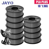 JAYO pla plus petg High speed matte PETG APLA 10Rolls  filament 175mm no bubbles smooth multiple colors optional for 3D printing