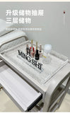 Organizer Rotating Salon Trolley Moving Modern Luxury Storage Trolley Cart Simple Tool Carritos Organizadores Salon Furniture
