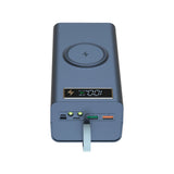 DIY Shell Case 18650 Battery Storage Box Holder USB 21*18650 Power Bank Battery Box Support Quick & Wireless Charger