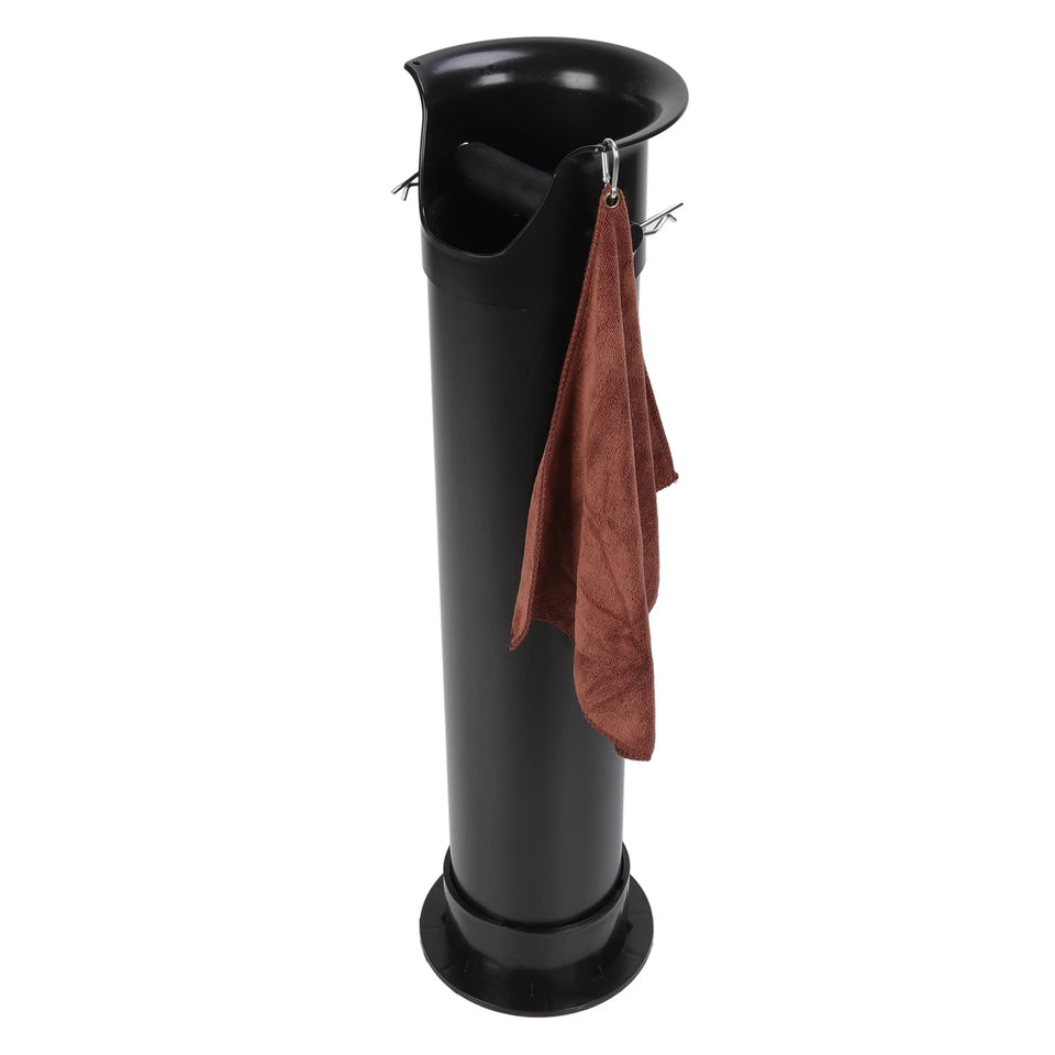 Coffee Knock Container Coffee Knock Box Commercial Floor Standing Coffee Grounds Collection Bin for Restaurants Home Kitchens