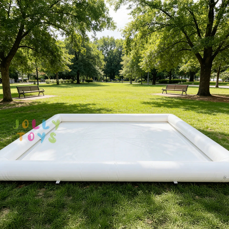 Commercial Grade Inflatable Bumper Car Track Kids Race Track Arena with Blower Durable PVC Go Kart Track for Party Rental Events
