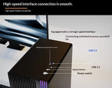 WJCOOLMAN Craftsman Series Small Chassis Home-Type Desktop Computer Supports M-ATX Motherboard - Compact Gaming PC Build