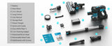 INSE Cordless Vacuum Cleaner, 20KPa Stick Vacuum up to 40min Runtime, 6-in-1 Cordless Stick Vacuum for Household Cleaning