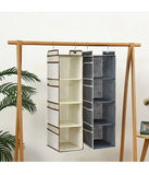 Non-woven Closet Wardrobe Cabinet Organizer Hanging Pocket Drawer Clothes Storage Clothing Home Organization Hanging Storage Bag