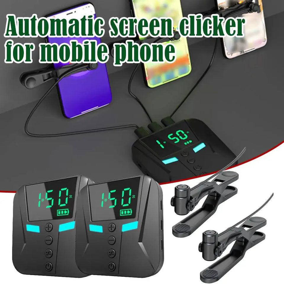 Mobile Phone Screen Clicker Device Live Broadcast Fast Praise Automatic Loop Connecting Device Point Device Universal