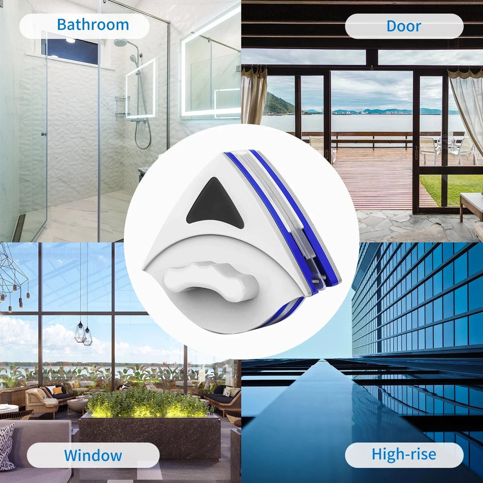 3-8mm Magnetic Window Cleaner Brush Double-Side Clean Wiper Glass Window  Brush Cleaning Household Special Window Cleaning
