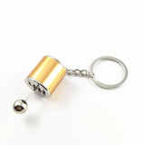 Creative gear keychains, car keychains, car manual transmission models, small gifts, food stalls, stress-relieving toys