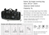 Outdoor Hiking Waist Bag 600D Waterproof Oxford Climbing Shoulder Bags Fishing Camping Hiking Pouch Chest Bag
