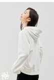 Women Plush Hoodies Sweatshirt 2024 Autumn Long Sleeve Loose Hooded Sweatshirt Versatile Leisure Multicolor Warm Pullover Tops
