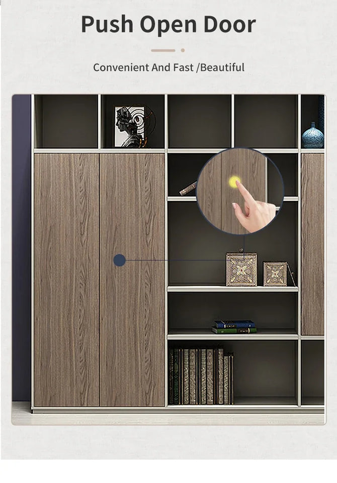 Modern Design Furniture Filing Cabinet Wood With Storage Cabinet Wooden File Cabinet Office Furniture