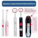 Replacement Toothbrush Heads for Colgate 360/B150/250R/E2/350/Omron Hum Connected Smart Battery Toothbrush Head Nozzle,4/8/16PCS