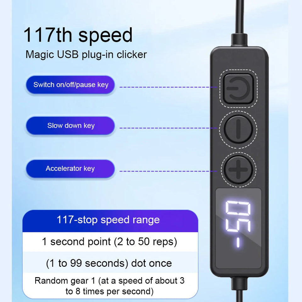 Universal Mobile Phone Screen Clicker Device Live Broadcast Fast Praise Automatic Loop Connecting Device Point Device