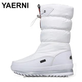 Women Snow Boots Platform Winter Boots Thick Plush Waterproof Non-slip Boots Fashion Women Winter Shoes Warm Fur Botas mujer