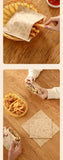 50PCS Greaseproof Paper Bag, Kraft Paper Bag, Food Packaging Bag, Disposable Packaging Baking Paper Kitchen Accessories