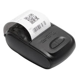 Receipt Printer Portable 58mm Mobile Thermal Printer Wireless BT Mini Bill Ticket Printing Printer with 1pcs Thermal Paper Rolls
