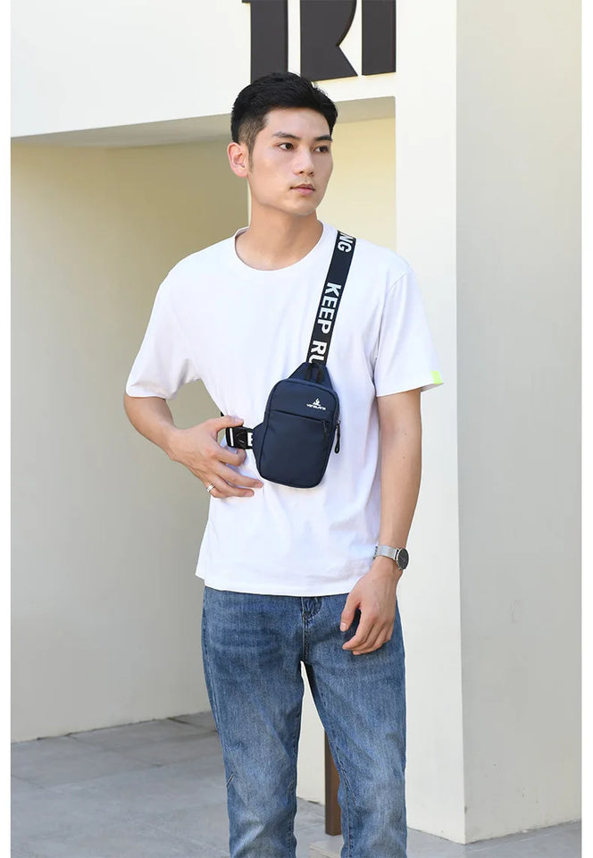 small chest bag women travel mobile phone bag outdoor Sports bag for men mini sling shoulder bag female messenger bag girl gift