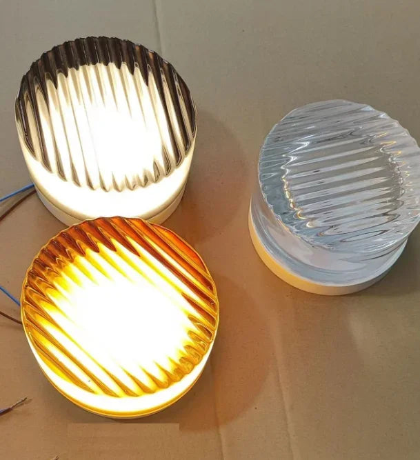Nordic LED Wall Lamp Ceiling Light Acrylic Amber Jelly Grey Fixture Corridor Aisle Wall Sconces Commercial Decoration Lighting