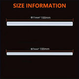 7/11mm *100mm 10pc Hot Melt Glue Sticks, Mini Size Glue Gun Sticks, For Glue Gun DIY Art Craft, General Repairs Home Decoration