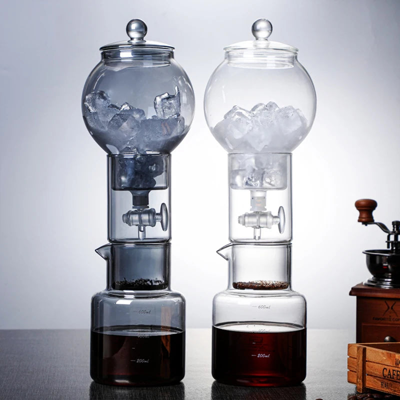 Cold Brew Coffee Pot Set with Filter Glass Dripper ICED Coffee Pot Maker High Quality Specialized Barista Accessories Espresso