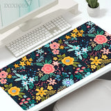 Mouse Pad Gaming Green Plant Leaves XL Custom Computer Mousepad XXL Playmat Natural Rubber Office Carpet Soft Desktop Mouse Pad