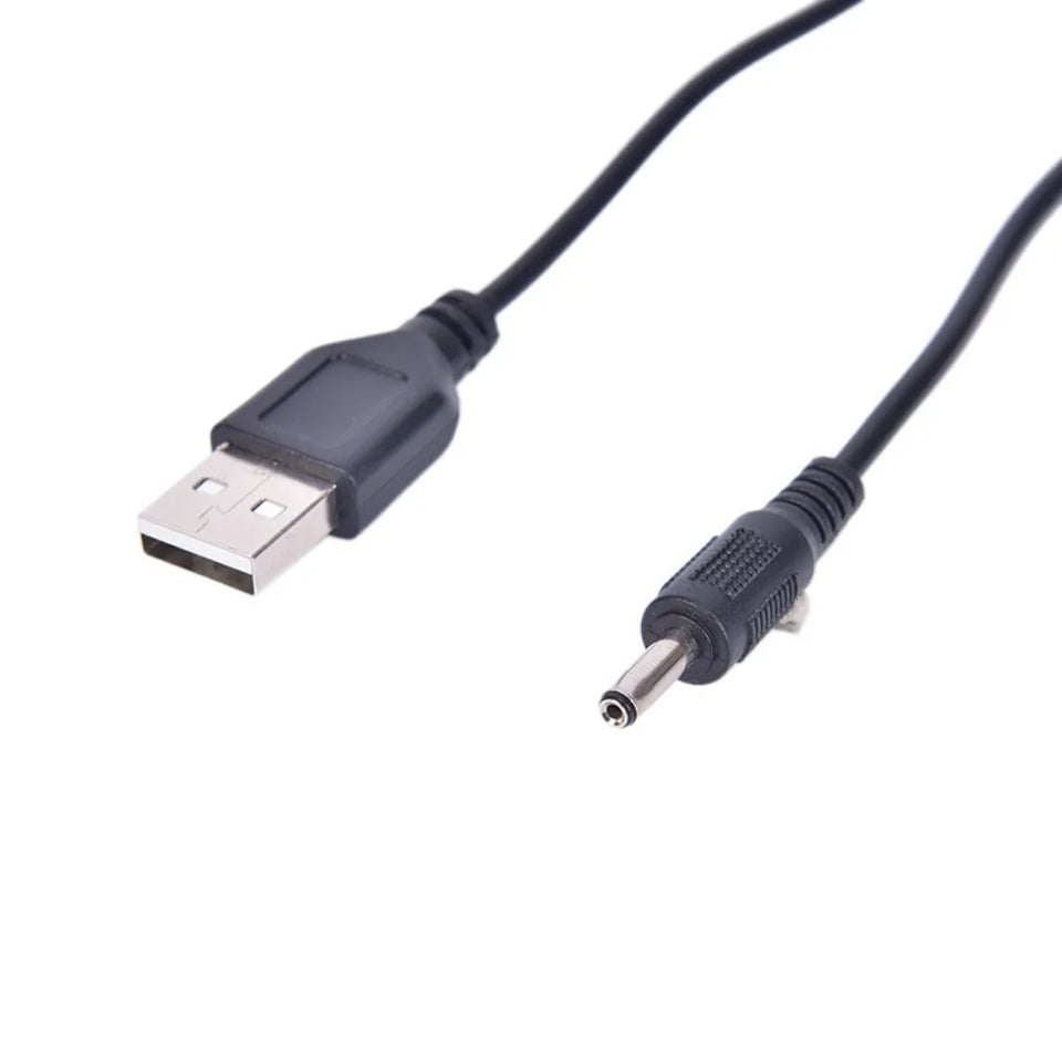 USB to DC 3.5mm Power Cable Jack Connector 5V Charger Power Cable 3.5*1.35mm Universal For HUB Mini Fan Router Speaker MP3/MP4