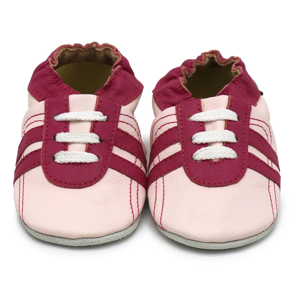 002Carozoo Girl Boy Shoes Soft Sheepskin Leather Shoes Skid-Proof Soft Soled Shoes Baby First Walkers Shoe Fit 0-24 Monther