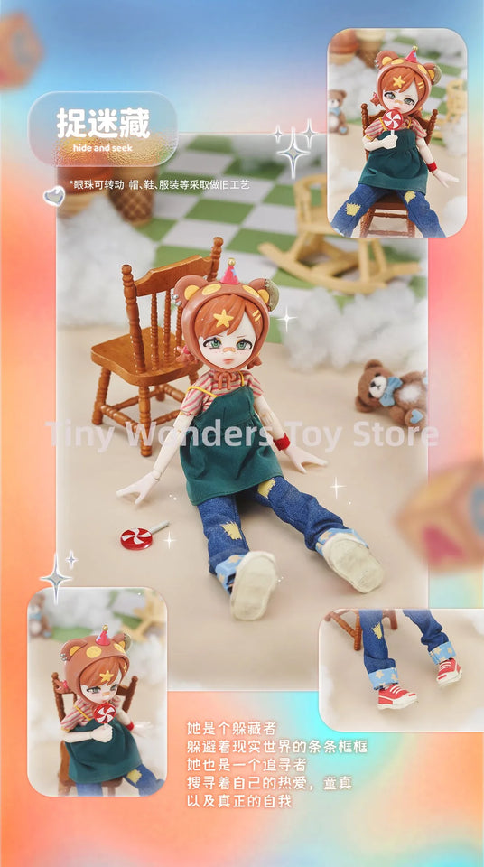 Eve Lynna Dream Park Series Mjd Movable Doll Kawaii Model Garage Kit Anime Peripheral Children Cute Birthday Toy Gift