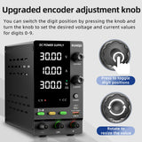 Adjustable DC Power Supply 30V 5A 10A,Bench Power Supply,24V 36V 48V 72V Battery Charging,Reverse Polarity Protection,Activate