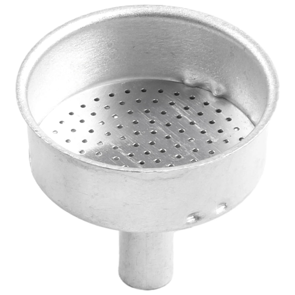 Aluminium Moka Funnel Filter Replacement For Espresso Coffee 1/2/3/6/9/12 Cups Suits Most Moka Percolators Coffee Tools