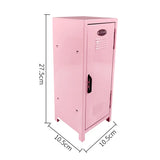 Iron Storage Box Dormitory Storage Cosmetics Paper Money Keys Bank Cards and Other Desktop Small Items Mini Locker Cabinet