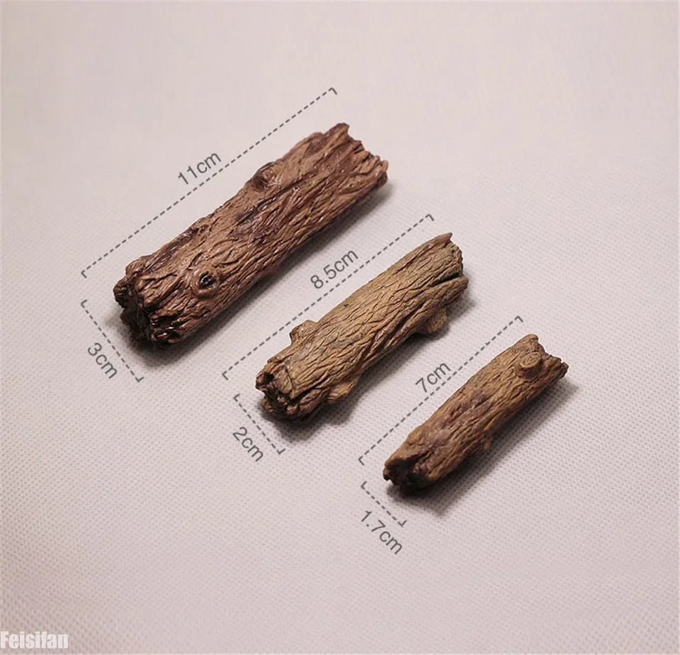 Mini Trunk Branch Stump Miniatures Fairy Garden Home Decor Desk Home Decoration Accessories Gift Home Decor Accessories