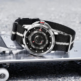 BERNY Automatic Men's Skeleton Watch 5ATM Luminous Sapphire Exhibition 3D Dial 316L Steel MIYOTA 82S0 Mechanical Watches for Men