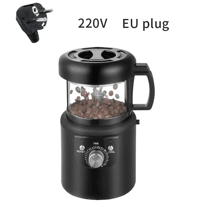 Home Coffee Roaster 2 in1 Roasting & Cooling Electric No Smoke Coffee Bean Baking Roasting Machine Full Automatic Coffee Roaster