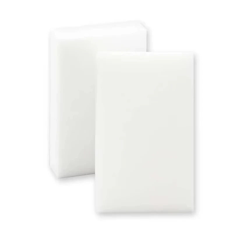 100 Pcs/lot Melamine Sponge Eraser White Cleaning Tools Cleaning Sponge Cleaner Car Office For kitchen Office Bathroom 10*6*2cm