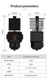 Hotend Kit For Bambu Lab A1/A1 Mini Fast Speed Hot End Assembly 0.2/0.4/0.6/0.8mm Hardened steel Nozzle 3D Printer Part