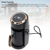 Turkish Coffee Machine 600W Anti Overflow 300ML Visible Turkish Coffee Maker 4 Cup for Home  Turkish Coffee Machine