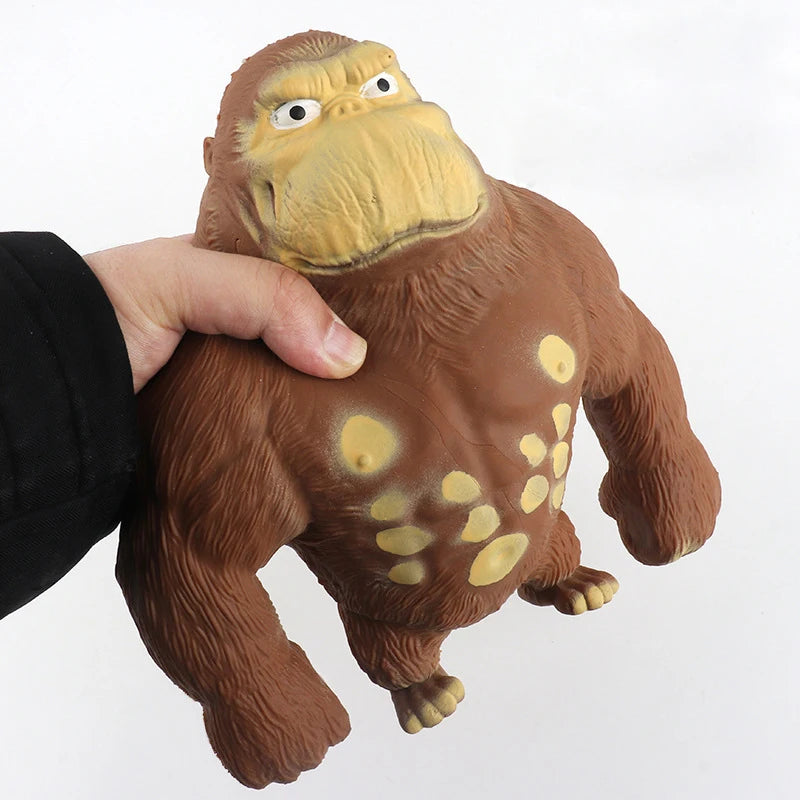 Squeeze Gorilla Toy Funny Stress Relief Toys Adults Sensory Stress Toys Rubber Stretch And Squeeze Gorilla Kids Christmas Gift