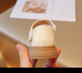 Girl Walking Shoes for Baby Girls Soft Bottom Casual Shoes Spring Autumn Bow Round Toe Princess Dress Soft Sole Non-slip Shoes