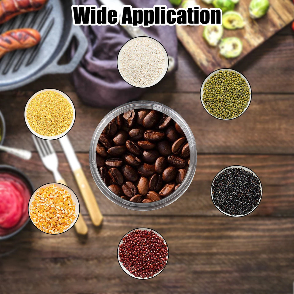 Electric Coffee Grinder for home Kitchen Multifunctional Coffe Chopper Blades Grains Grinder Machine Nuts Beans Spices Blender