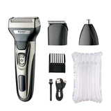 Kemei KM-1429 3 in 1 Electric Beard Shaver Professional Nose Trimmer Detachable Blade Mens Multifunctional Hair Cutting Machine