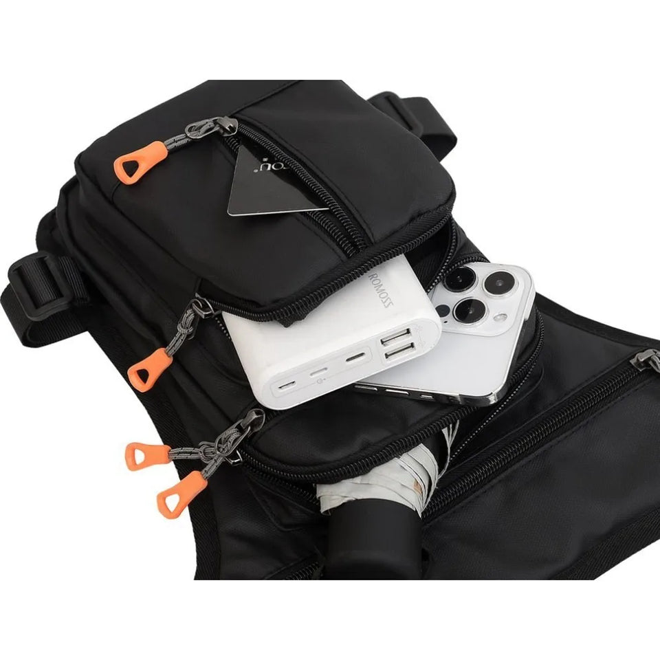 Waterproof Drop Leg Bag Waist Bags Men Shoulder Bags Thigh Waist Fanny Pack Pouch Outdoor Hiking Ride Motorcycle Leg Bag