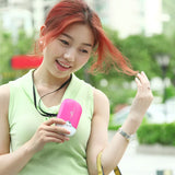 New USB Mini Fan Air Conditioning Blower USB Charging Fan Eyelash Hair Dryer Portable Nail Polish Quick Dry Pocket Cooling Fan