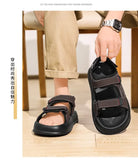 Summer Trendy Beach Sandals Casual Slip on Slippers, Lightweight Breathable Non Slip Soft Sole for Daily Casual Walking