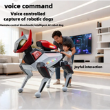 AI Simulation Robot Dog Intelligent Machine Dog Voice Command APP Control Programming Interactive Performs Acrobatics Robot Dog