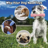 Puppy Teething Toy Dog Chew Stick Bite Resistant Leak Proof Food Dispenser Pet Teeth Cleaner Fun Chewer for Small Dogs