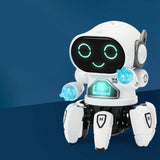 Children Robot  Electric Robot  Robot  Six Claws Plastic Intelligent Dancing Singing Light Electric Robot  for Boys