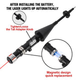1356 Tactical Green Laser Sight Kit - Zero Scopes Without Ammo, Save Time & Money for Rifle/Pistol/Shotgun.
